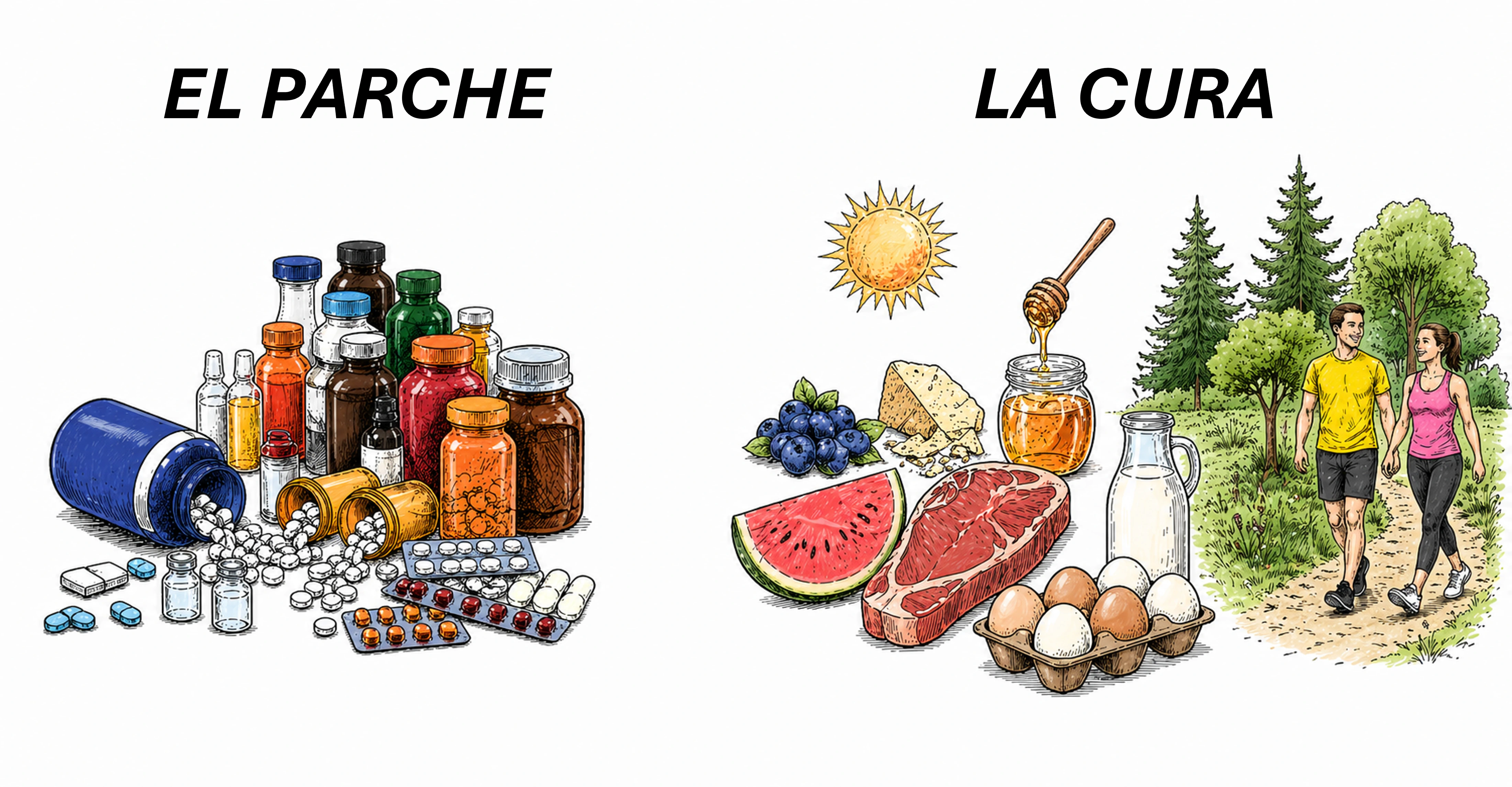 El Parche vs La Cura